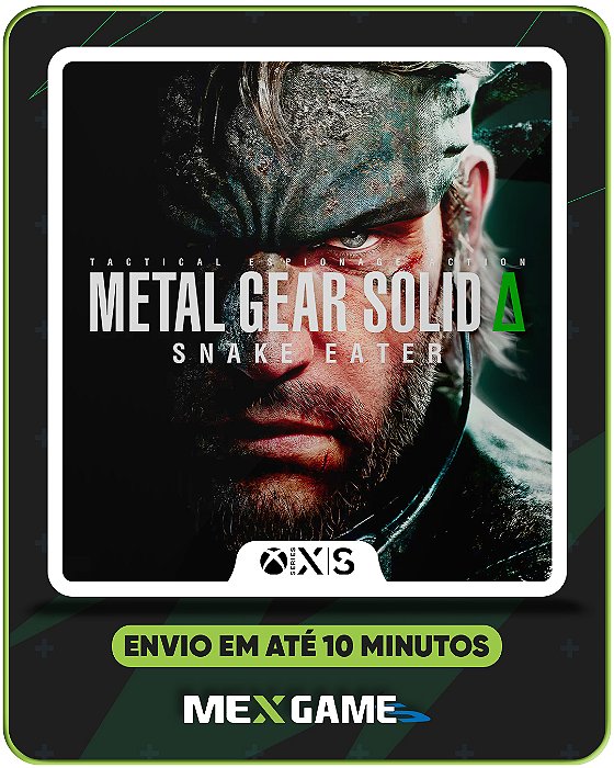METAL GEAR SOLID Δ: SNAKE EATER - XBOX SERIES X|S- MÍDIA DIGITAL