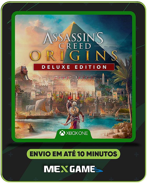 ASSASSIN´S CREED ORIGINS DELUXE - XBOX ONE- MÍDIA DIGITAL