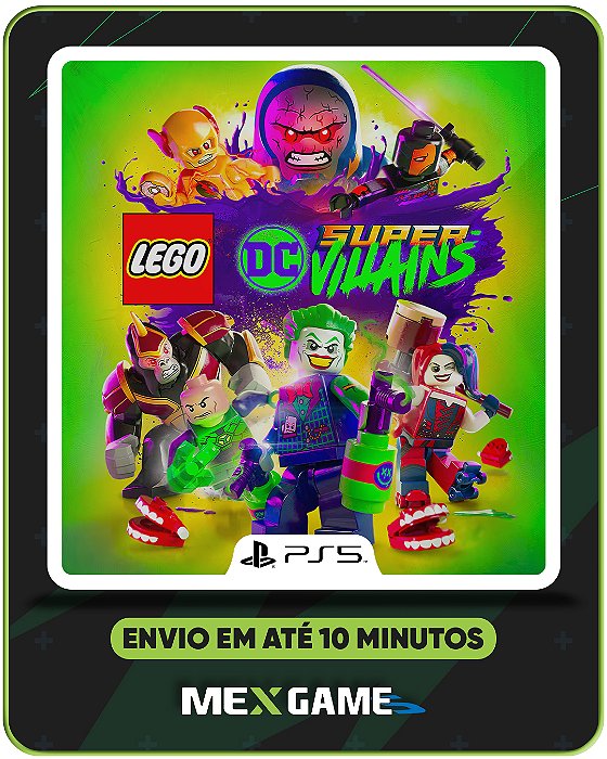 LEGO DC SUPER VILÕES - PS5 - MIDIA DIGITAL