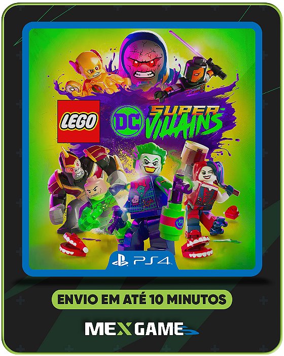 LEGO DC SUPER VILÕES - PS4 - MIDIA DIGITAL