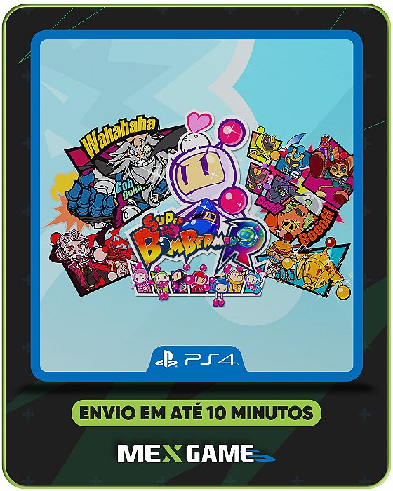 SUPER BOMBERMAN R - PS4 - MIDIA DIGITAL