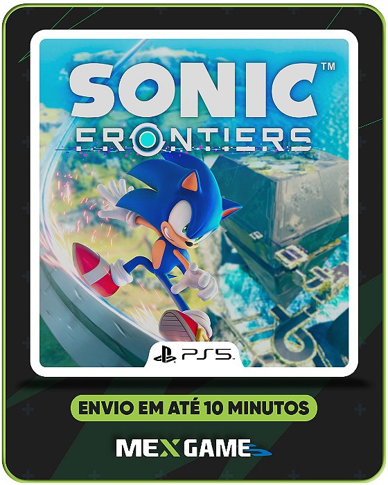 SONIC FRONTIERS- PS5 - MIDIA DIGITAL