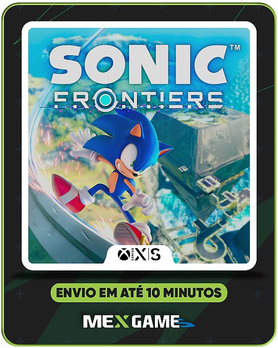 SONIC FRONTIERS - XBOX SERIES X|S - MÍDIA DIGITAL