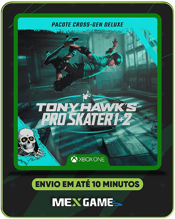 TONY HAWK'S PRO SKATER  1 + 2 DELUXE - XBOX ONE - MÍDIA DIGITAL