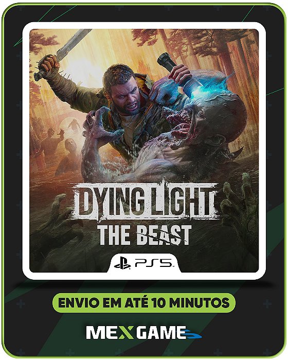 DYING LIGHT THE BEAST - PS5 - MÍDIA DIGITAL