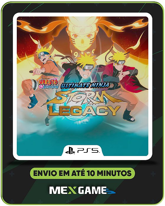 NARUTO STORM LEGACY - PS5 - MÍDIA DIGITAL