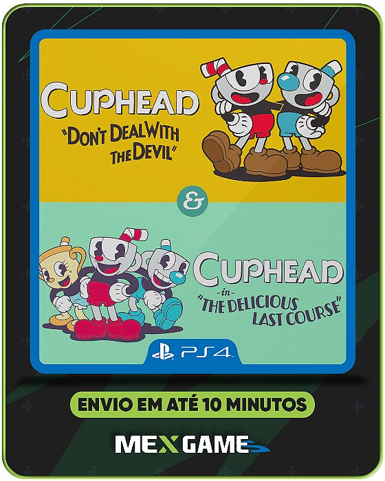 CUPHEAD & THE DELICIOUS LAST COURSE - PS4 - MÍDIA DIGITAL