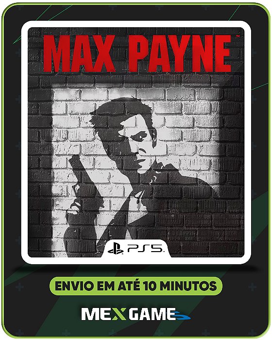 MAX PAYNE - PS5 - MÍDIA DIGITAL