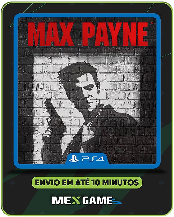 MAX PAYNE - PS4 - MÍDIA DIGITAL