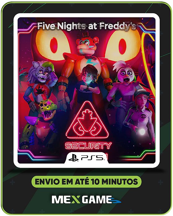 FIVE NIGHTS AT FREDDYS SECURITY BREACH - PS5 - MÍDIA DIGITAL