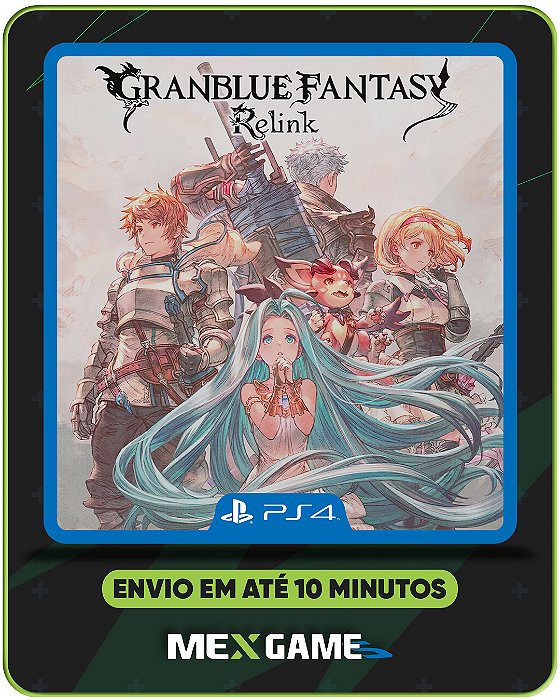 GRANBLUE FANTASY: RELINK STARDANT EDITION - PS4 - MÍDIA DIGITAL