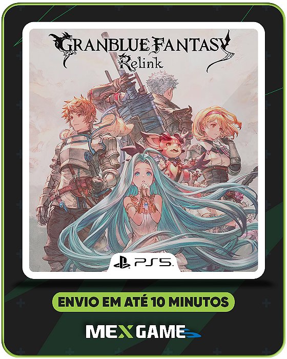 GRANBLUE FANTASY: RELINK STARDANT EDITION - PS5 - MÍDIA DIGITAL