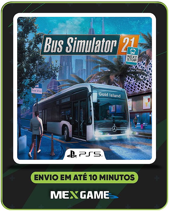 BUS SIMULATOR 21 NEXT - PS5 - MÍDIA DIGITAL