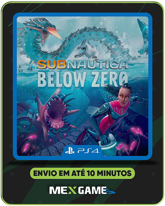 SUBNAUTICA BELOW ZERO - PS4 - MÍDIA DIGITAL