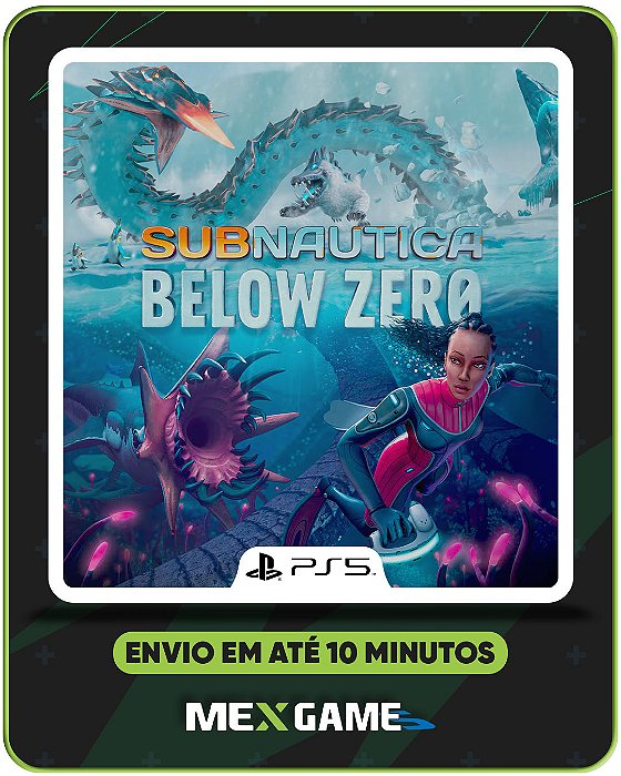 SUBNAUTICA BELOW ZERO - PS5 - MÍDIA DIGITAL