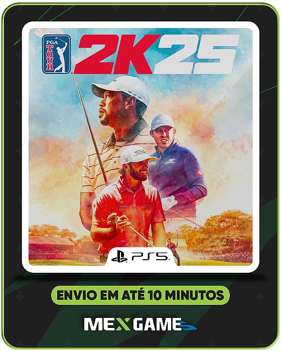 PGA TOUR 2K25 - PS5 - MÍDIA DIGITAL