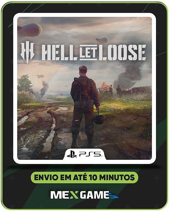 HELL LET LOOSE - PS5 - MÍDIA DIGITAL