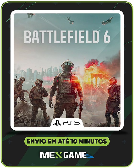 BATTLEFIELD 6 - PS5 - MÍDIA DIGITAL