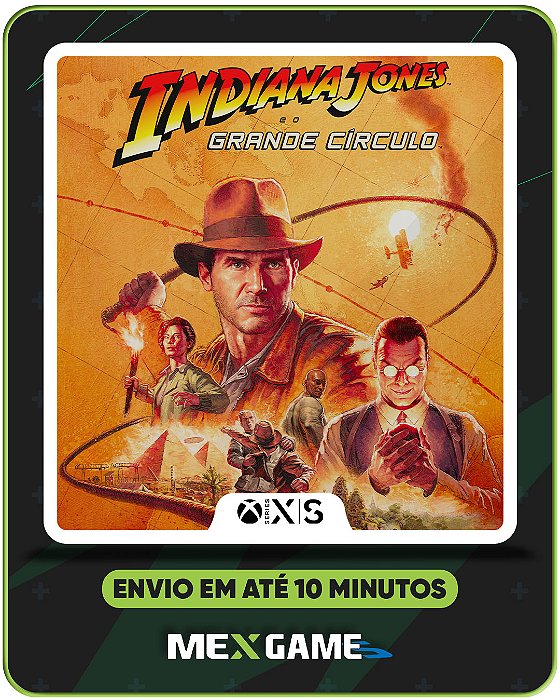 INDIANA JONES O GRANDE CIRCULO - XBOX SERIES X|S - MÍDIA DIGITAL