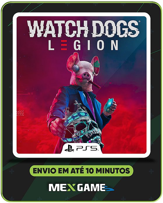 WATCH DOGS LEGION - PS5 - MIDIA DIGITAL