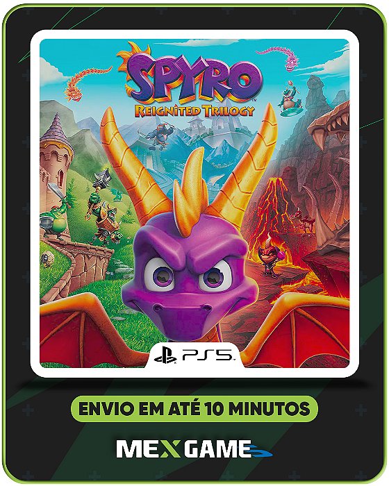 SPYRO REIGNITED TRILOGY - PS5 - MÍDIA DIGITAL