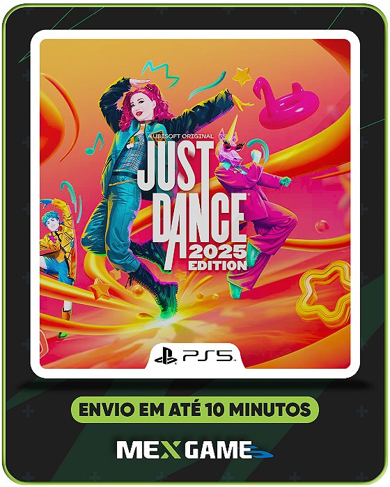 JUST DANCE 2025 EDITION - PS5 - MÍDIA DIGITAL