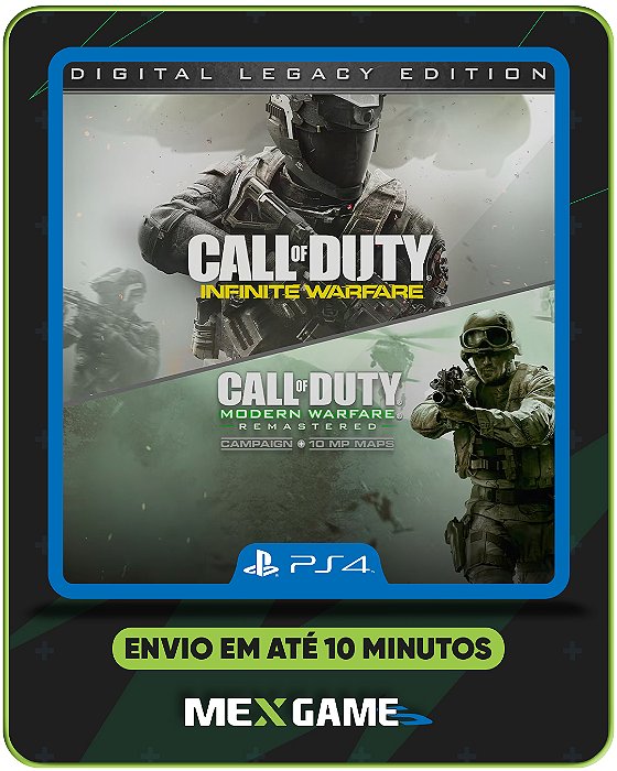 CALL OF DUTY INFINITE WARFARE LEGACY EDITION  - PS4 - MÍDIA DIGITAL