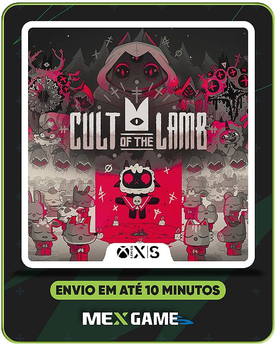 CULT OF THE LAMB - XBOX SERIES X|S- MÍDIA DIGITAL