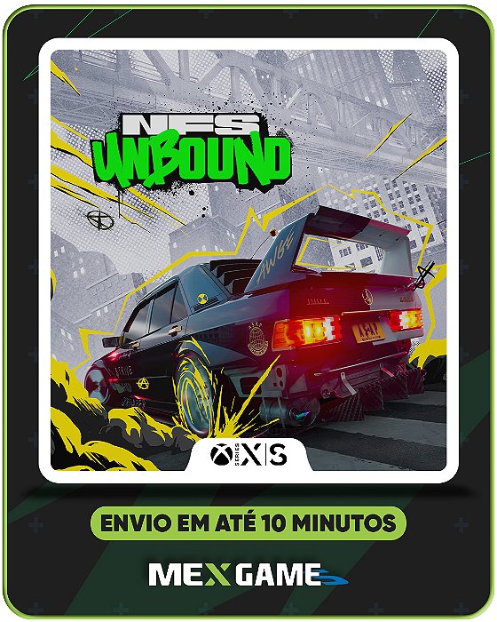 NEED FOR SPEED UNBOUND - XBOX SERIES X|S - MÍDIA DIGITAL