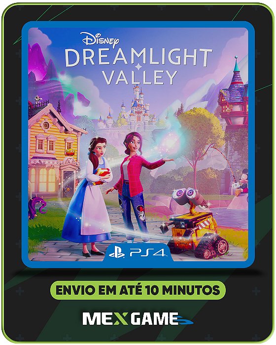 DISNEY DREAMLIGHT VALLEY - PS4 - MIDIA DIGITAL