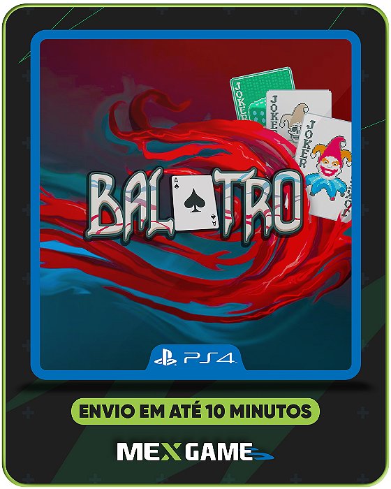BALATRO - PS4 - MIDIA DIGITAL