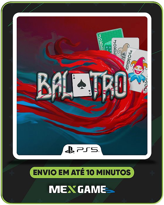 BALATRO - PS5 - MIDIA DIGITAL