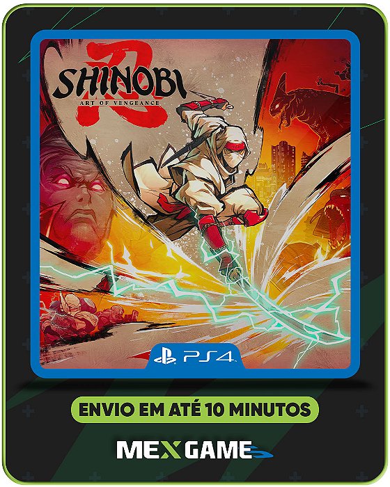 SHINOBI: ART OF VENGEANCE - PS4 - MÍDIA DIGITAL