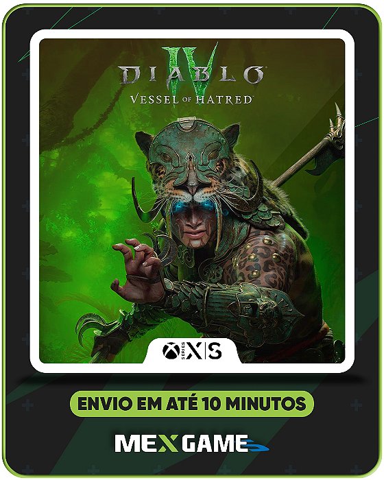 DIABLO IV VESSEL OF HATRED (DLC) - XBOX SERIES X|S- MÍDIA DIGITAL