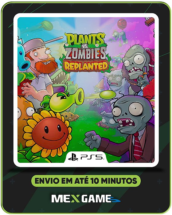 PLANTS VS ZOMBIES REPLANTED - PS5 - MIDIA DIGITAL