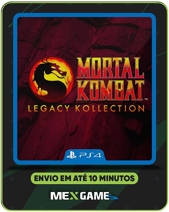 MORTAL KOMBAT LEGACY KOLLECTION - PS4 - MIDIA DIGITAL