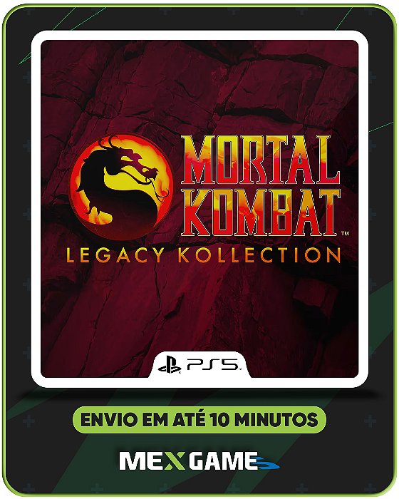 MORTAL KOMBAT LEGACY KOLLECTION - PS5 - MIDIA DIGITAL