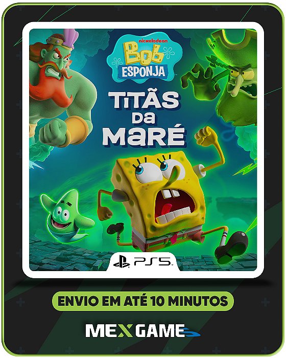 BOB ESPONJA TITÃS DA MARÉ - PS5 - MIDIA DIGITAL