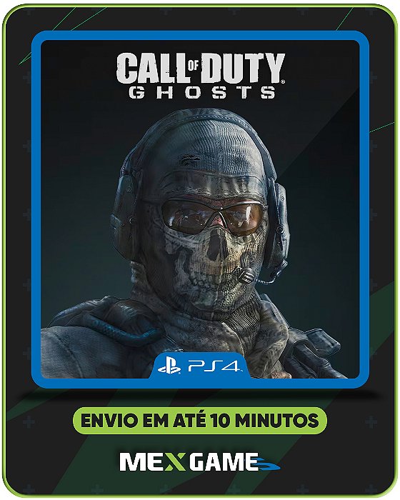 CALL OF DUTY: GHOSTS - PS4 - MÍDIA DIGITAL