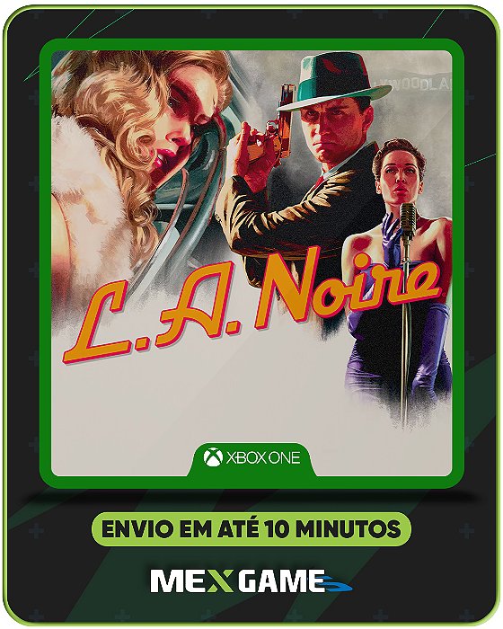 L.A. NOIRE - XBOX ONE - MÍDIA DIGITAL