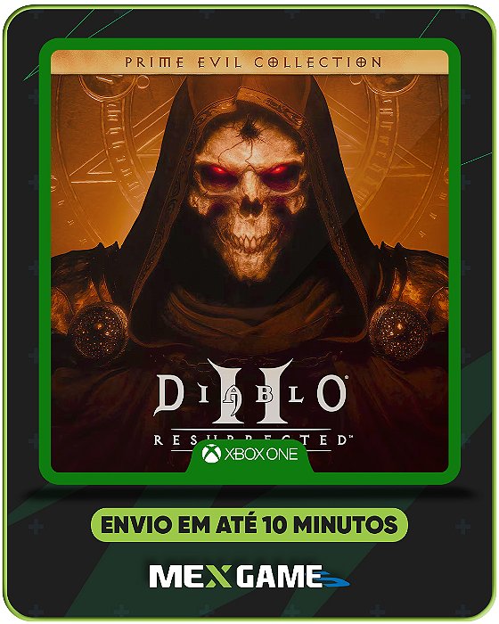 DIABLO PRIME EVIL COLLECTION - XBOX ONE - MÍDIA DIGITAL