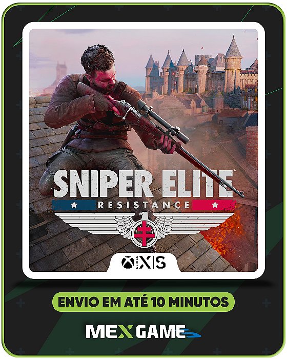 SNIPER ELITE RESISTANCE - XBOX SERIES X|S - MÍDIA DIGITAL