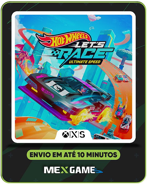 HOT WHEELS LETS RACE ULTIMATE SPEED - XBOX SERIES X|S - MÍDIA DIGITAL