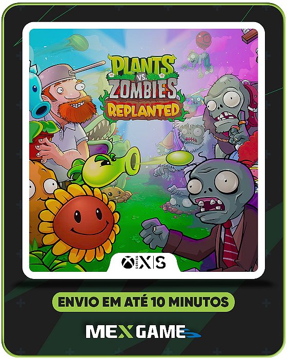 PLANTS VS ZOMBIES REPLANTED - XBOX SERIES X|S - MÍDIA DIGITAL