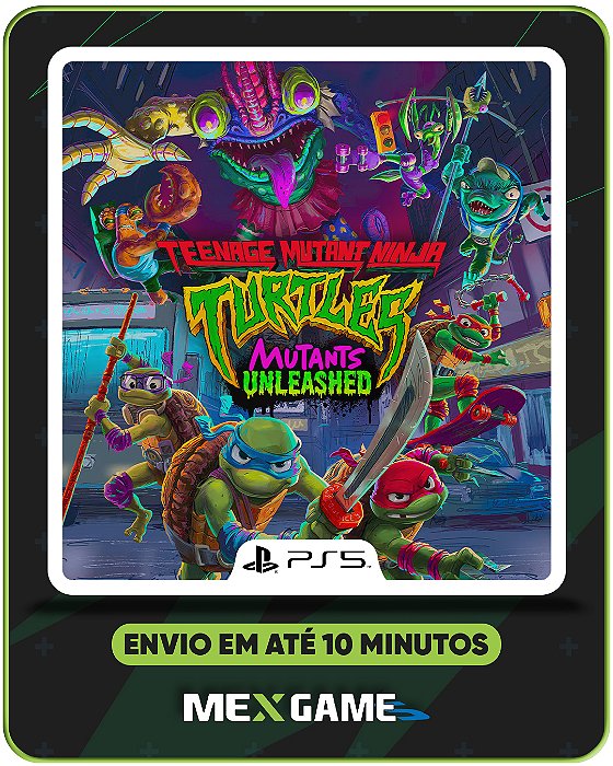AS TARTARUGAS NINJA MUTANTES - PS5 - MÍDIA DIGITAL