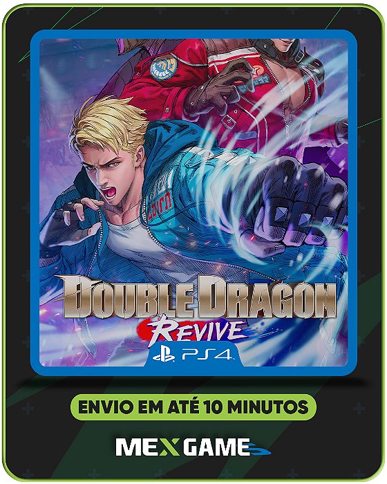 DOUBLE DRAGON REVIVER - PS4 - MIDIA DIGITAL