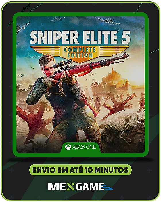 SNIPER ELITE 5: COMPLETE EDITION - XBOX ONE - MÍDIA DIGITAL