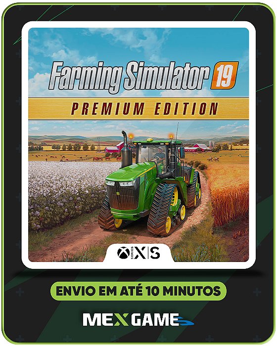 FARMING SIMULATOR 19: PREMIUM EDITION - XBOX SERIES X|S - MÍDIA DIGITAL