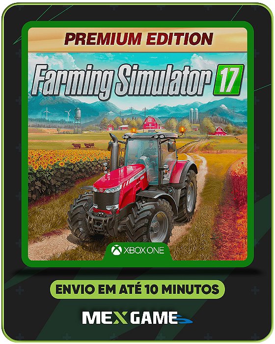 FARMING SIMULATOR 17: PREMIUM EDITION - XBOX ONE - MÍDIA DIGITAL