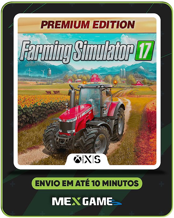 FARMING SIMULATOR 17: PREMIUM EDITION - XBOX SERIES X|S - MÍDIA DIGITAL
